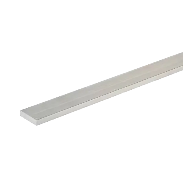 Aluminum flat bar: Aluminum Flat Bar 6063 - 0.5 in
