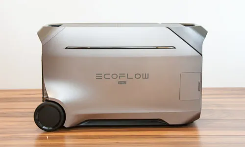 Left side of EcoFlow DELTA Pro 3