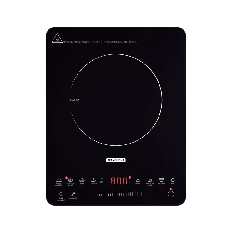 Induction cooktop: 1,800W